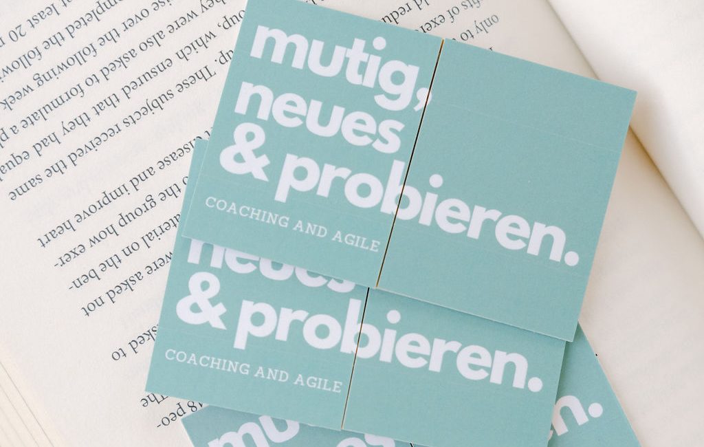 Informationsmaterial zum Coaching.